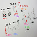 Steel Tackle Box Accessories Tip Repair Kit Eye Ceramic Ring Fishing Rod Guide