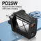 25W QC3.0+PD Dual Port Phone Fast Charging Adapter Smartphone Power Supply Head