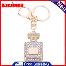 Dreamitpossible Rhinestone Crystal Perfume Bottle Key Ring Keychain Bag Pendant