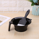 2pcs Tint Coloring Salon Comb Brushes Plastic Hair Colouring Brush Mixing B