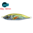 82mm 60g Metal Simulation Fishing Lures Jig Hooks Artificial Hard Bait (A) Newly