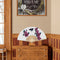 #A Oil Paint Folding Fan By Numbers DIY Butterfly Orchid Painted Art Craft Han