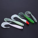 4pcs/set white fishing bait 13cm 6g PVC soft bait tiddler fishing bait Pesca