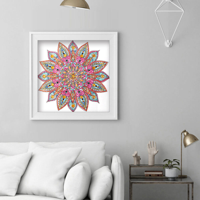 Diamond Painting Datura Flower Partial Special Rhinestone Picture (YX068)