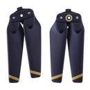 4 Pairs of Foldable ABS Propeller Blades for DJI Spark Drone(Black+Yellow) Newly