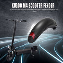 10"" Electric Scooter Rear Tire Splash Fender Guard w/ Taillight for Kugoo M4