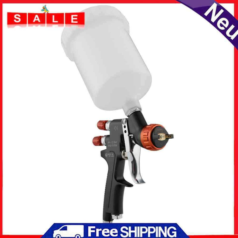 Aluminum Alloy Airbrush HVLP Spray Gun Car Feed Paint High Atomizing Machine