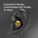 KZ-EDX Pro HIFI Bass Earphone Sport Monitor In Ear Headphone (Black No Mic)