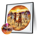 5D DIY Full Drill Diamond Painting Horse Cross Stitch Home Decor (C1083)