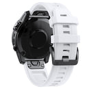 #A 26mm Silicone Strap for Garmin Fenix 7X/6X/5X/5X Plus/3/3 HR Smartwatch Bra