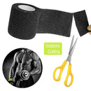 Tattoo Grip Elastic Tapes Band Accessories Wraps Tapes Waterproof(Black) Newly