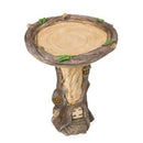 Bird Bath & Feeder Traditional Pedestal Free Standing Outdoor Table Garden S7M9
