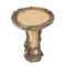 Bird Bath & Feeder Traditional Pedestal Free Standing Outdoor Table Garden S7M9