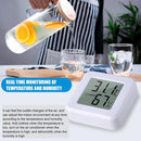 LCD Digital Indoor Outdoor Thermometer Hygrometer Wireless Humidity Meter`