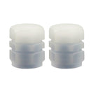 Luminous Stem Cover Tire Valves Caps Universal Valves Nozzles (12pcs Blue)
