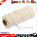 Cotton Rope Beige DIY Twisted Cord Crafts Wedding Home Decor (B2mm X 200m) Newly