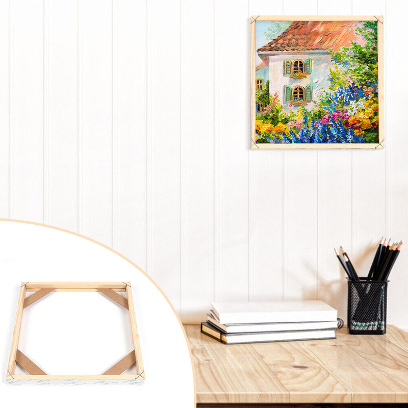 Photo Picture Hanger Framework Canvas Poster Drawing Frame Art Craft Accessories