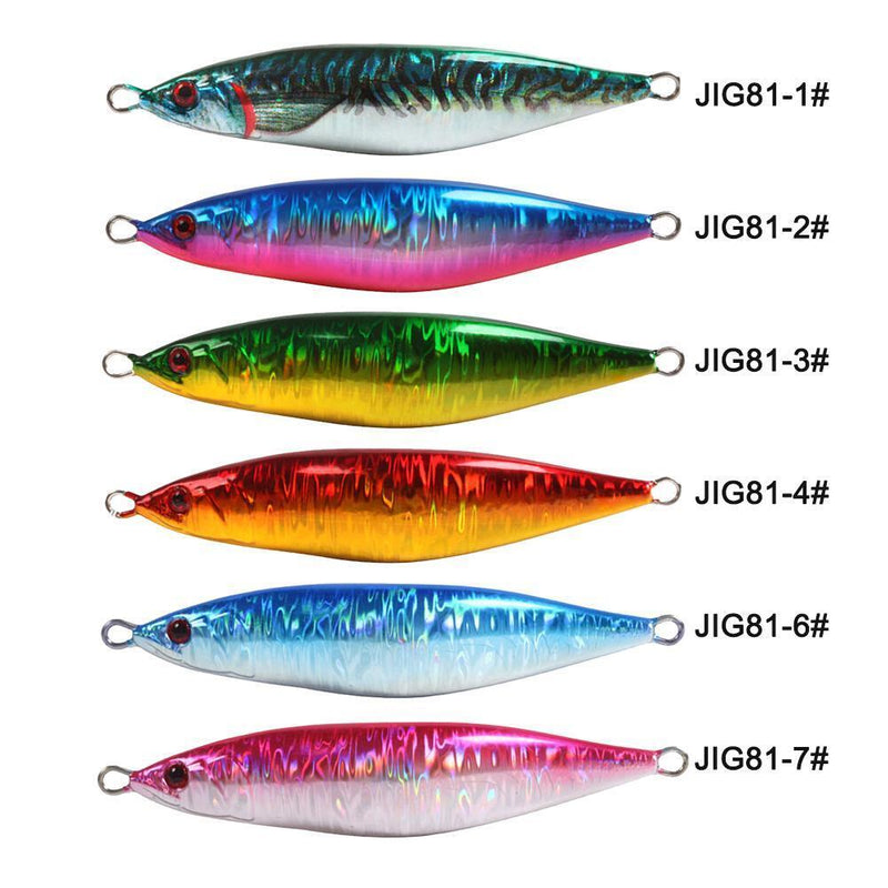S Shaped Luminous Fishing Lure 12cm 160g Metal Artificial Bait (JIG81-2)