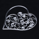 1pcs Metal Cutting Dies Hollow, Heart Carbon Steel Stencil for DIY Scrapb