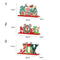 Xmas Desktop Decorations Christmas Table Decor Wooden Ornaments Desk Wood Craft