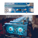 USB 3.0 PCIe Riser PCI-e PCI Express 1X to 16X Adapter Card for BTC Mining