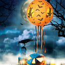 Halloween Lanterns with Whiskers Classic Design for Hanging Pendant Horror Props