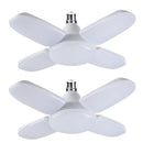 60W B22 Deformable LED Garage Light Adjustable Ceiling Lamp (Cold White)