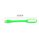 LED USB Lamp Mini Portable Laptop Book Reading Desk Night Lighting (Green) Newly