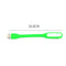 LED USB Lamp Mini Portable Laptop Book Reading Desk Night Lighting (Green) Newly