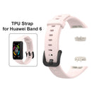 Strap Replacement for HUAWEI Band 6 Wristband for HONOR Band 6 (Light Pink)