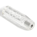 Bubble Crystal Car Gear Shift Knob Manual Gear Stick Lever Knob (White) Newly