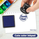Fingerprint Square Inkpad for DIY Scrapbook Card Paper Craft Stamp (Blue) Newly
