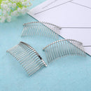 Metal Fine Tooth Fork Comb Wedding Decoration Bride Hair DIY Jewelry Access