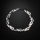Women Men Fire Flame Necklace Hip Hop Rock Jewelry Accessories Wave Sun Choker