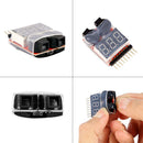 RC Lipo Battery Low Voltage Alarm 1S-8S Buzzer Indicator M5B2 LED Checker E7I7