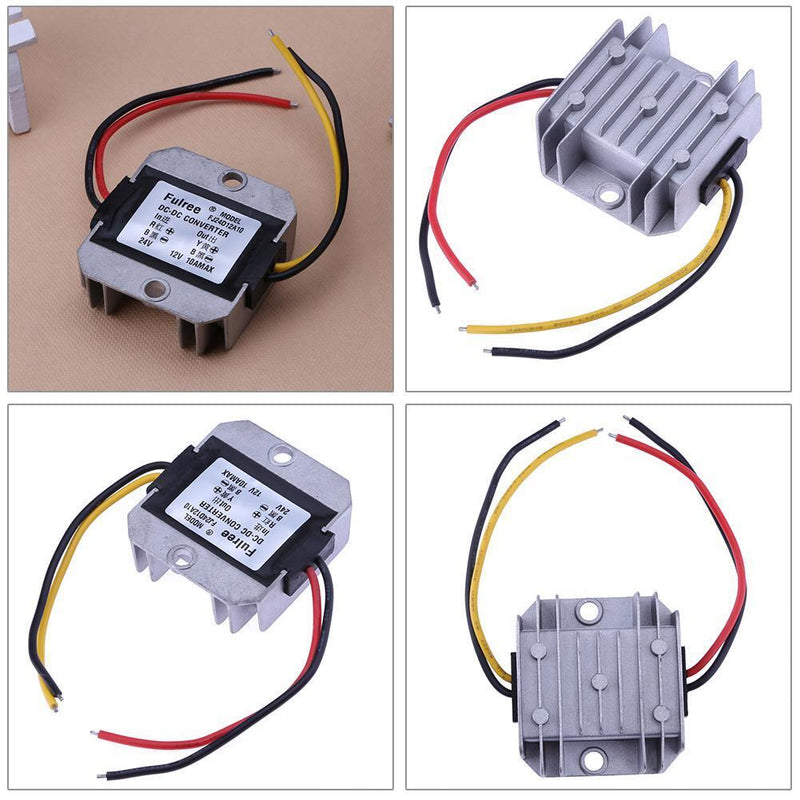 DC-DC 24V to 12V 10A Step-down Voltage Reducer Power Converter Module