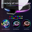 Adjustable RGB Base LED Light Stand Vertical Holder for PS5 Host Game Console
