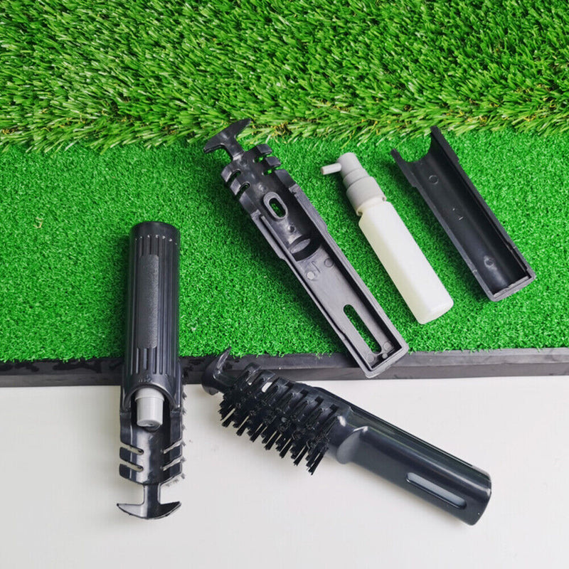 Self-Contained Water Golf Club Spray Brush Golf Putter Wedge Ball Groove Cleaner