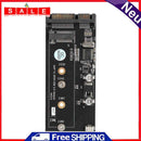 SSD NGFF m2 to 2.5"" SATA Converter Adapter Card with Screws USB Cable