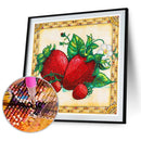 5D Diamond Painting Kit Strawberry Partial Special Shape Drill DIY Picture