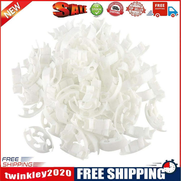 200pcs Tomato Grafting Fixing Clip Garden Fruit Seedling Reinforcement Clip