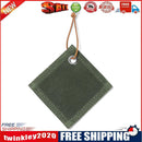 Canvas Coasters Heat Resistant Oil-proof Outdoor Cooking Table Placemat Mat