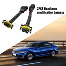 9005 9006 Male to H11 Female Wiring Harness for Car Headlights 20cm 8inch 2 Pac