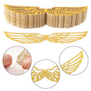 Chocolate Decoration Dessert Toppers Wings Cake Decor Hollowed Wings Toppers