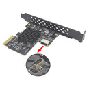 ASM3142 Chip 10Gbps USB3.1 Type-E Riser USB2.0 PCI-E 3.0 X2 Adapter (Right)