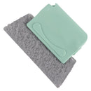 Groove Cleaning Window Brush Corners Household Cleaner Tool (Blue Green)
