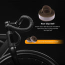 Brown 2pcs Bike Bicycle Handlebar Tape Non-Slip Cycling Handle Sponge Belt