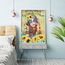 Diamond Painting 5D DIY Cool Girl Full Round Drill Rhinestone Picture