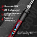 13pcs Electric Weld Soldering Iron Pencil Adjustable 60W LCD Display Repair