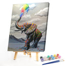 Animal Oil Paint By Numbers Kits Canvas DIY Home Decoration Kids Gift No Frame